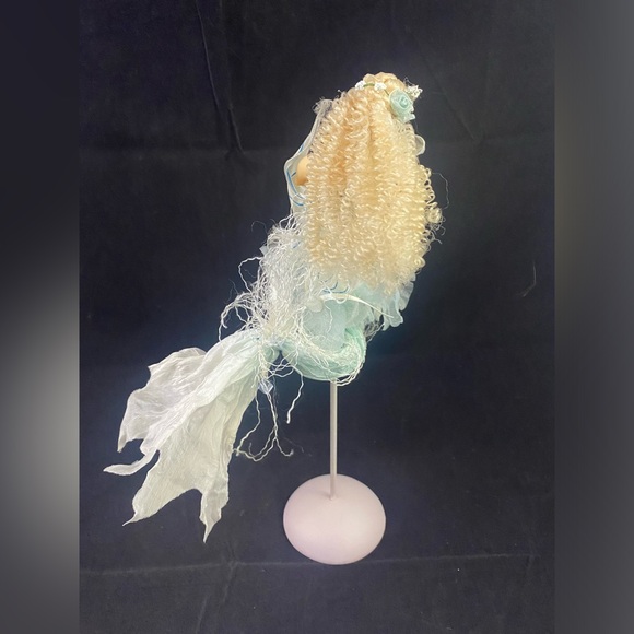 GANZ  Fairy Doll Figurine with Stand Curly Hair - Picture 2 of 7